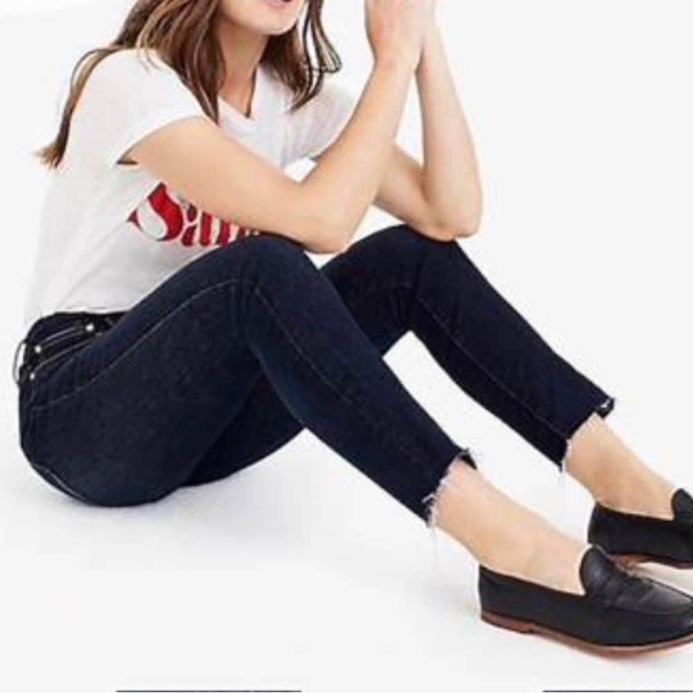 J. Crew Curvy High Rise Skinny Jeans